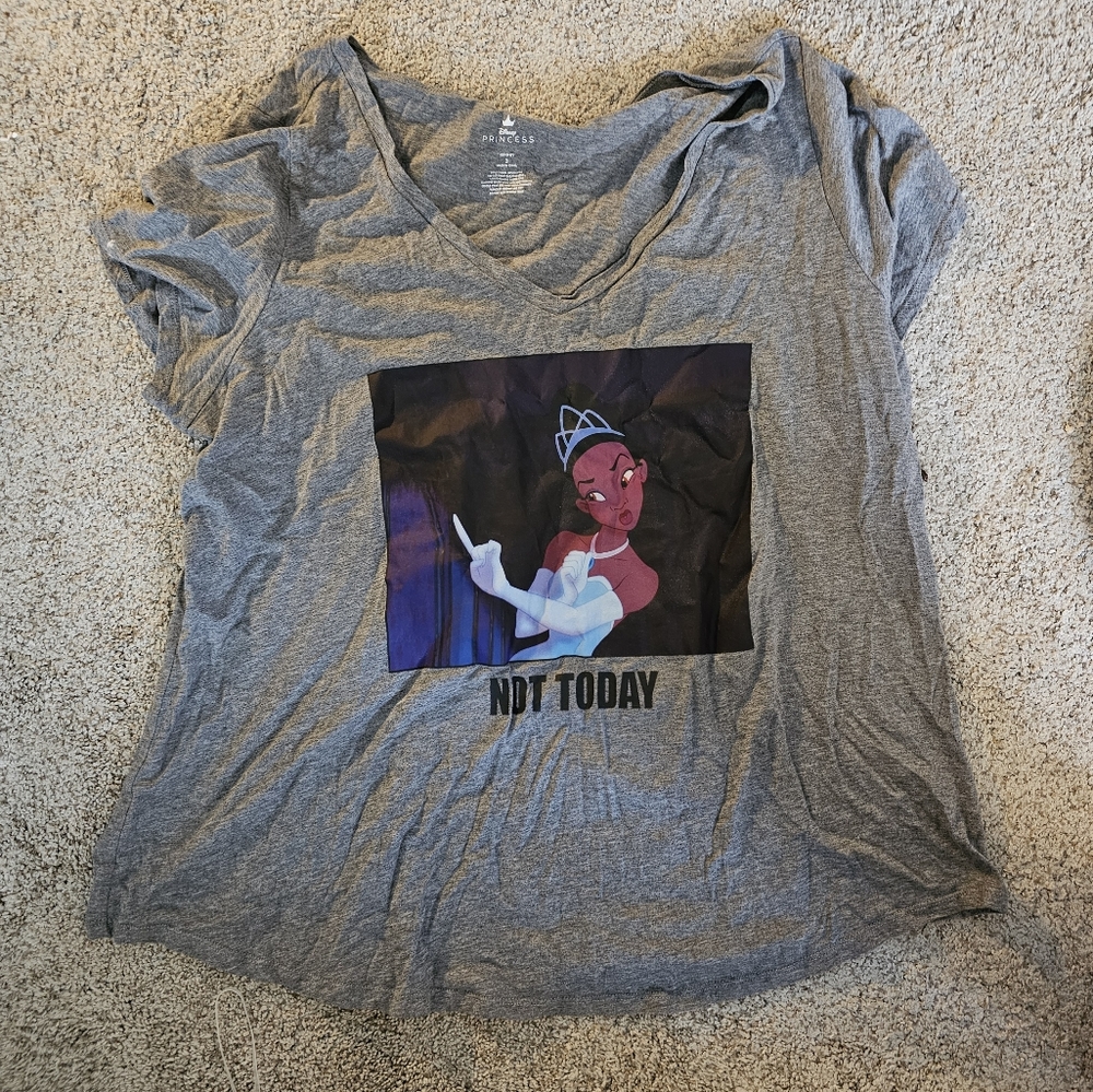 Disney Tiana Torrid "Not Today" Tee